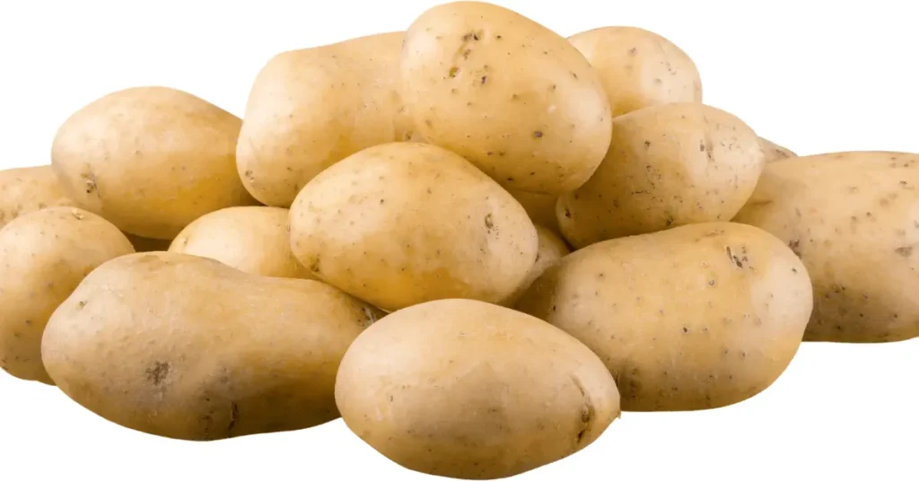  White vegetables that grow on the roots include potatoes