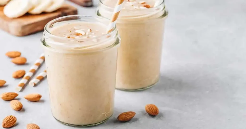 Almond Smoothie in your morning routine