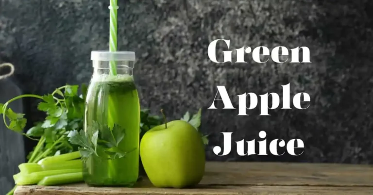 Refreshing Green Apple Juice