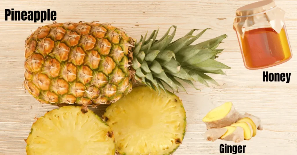 Pineapple Ginger Juice Ingredients 