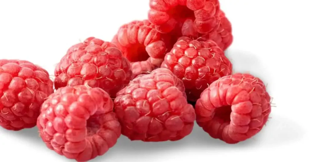 Red raspberries low glycemic index food