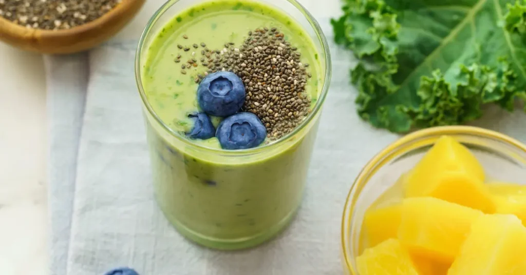 Kale and Pineapple Smoothie