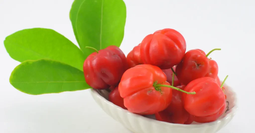 Barbados Cherry In Bowl